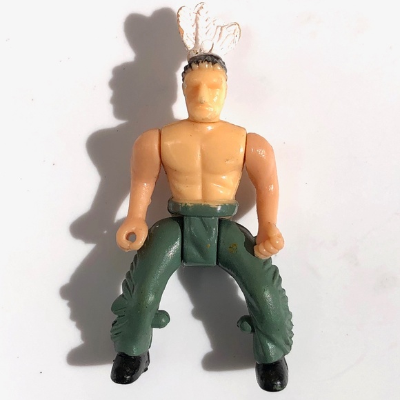 🦋 Native American Figurine from Major Western Soldier Cowboy Indian Playset - Picture 2 of 5